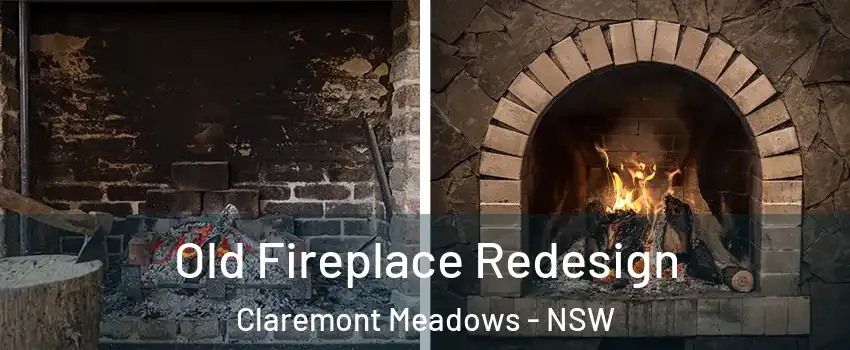 Old Fireplace Redesign Claremont Meadows - NSW