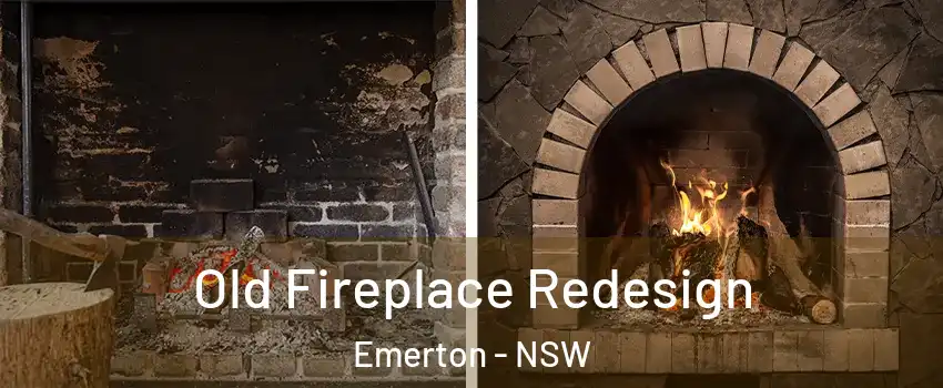 Old Fireplace Redesign Emerton - NSW
