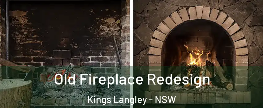 Old Fireplace Redesign Kings Langley - NSW