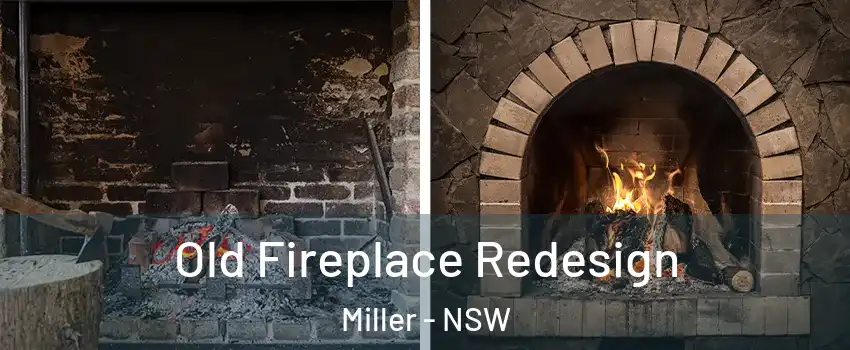  Old Fireplace Redesign Miller - NSW
