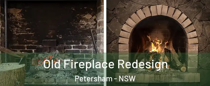 Old Fireplace Redesign Petersham - NSW