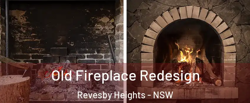 Old Fireplace Redesign Revesby Heights - NSW