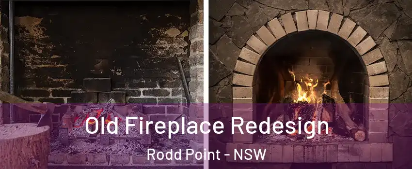 Old Fireplace Redesign Rodd Point - NSW
