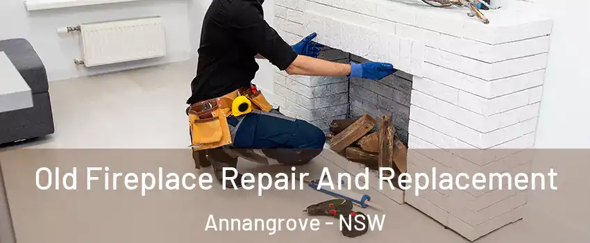 Old Fireplace Repair And Replacement Annangrove - NSW