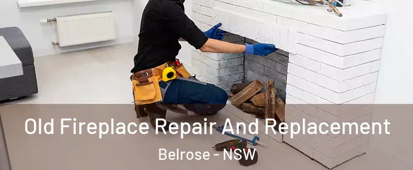 Old Fireplace Repair And Replacement Belrose - NSW