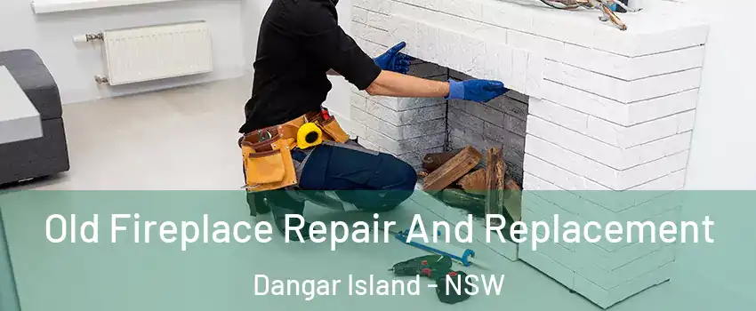Old Fireplace Repair And Replacement Dangar Island - NSW