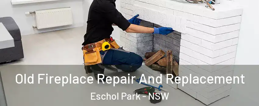 Old Fireplace Repair And Replacement Eschol Park - NSW