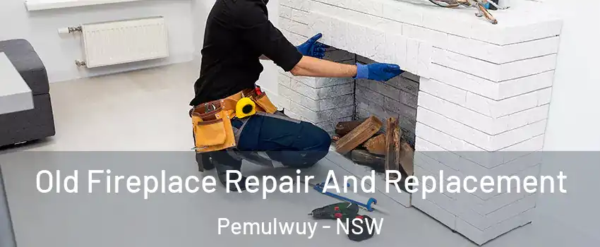Old Fireplace Repair And Replacement Pemulwuy - NSW