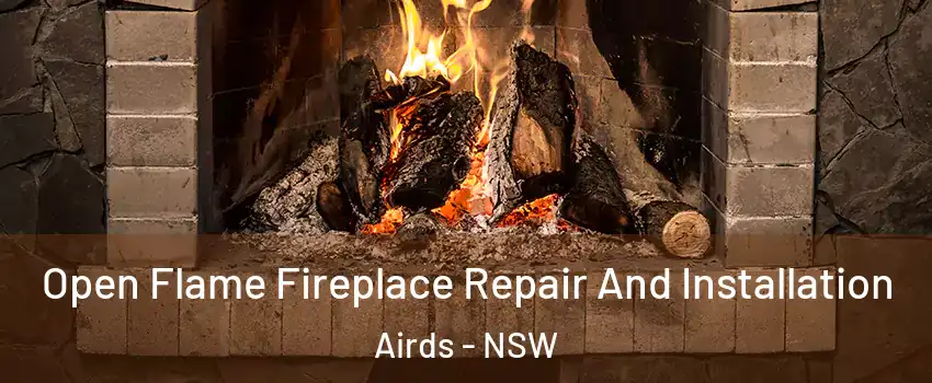 Open Flame Fireplace Repair And Installation Airds - NSW