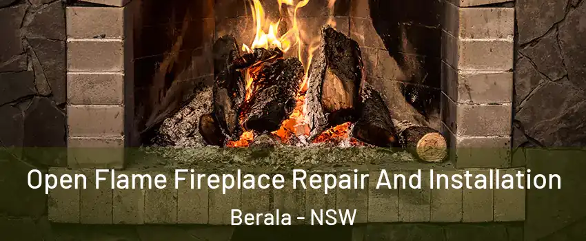 Open Flame Fireplace Repair And Installation Berala - NSW