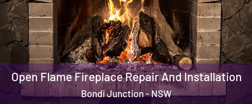 Open Flame Fireplace Repair And Installation Bondi Junction - NSW