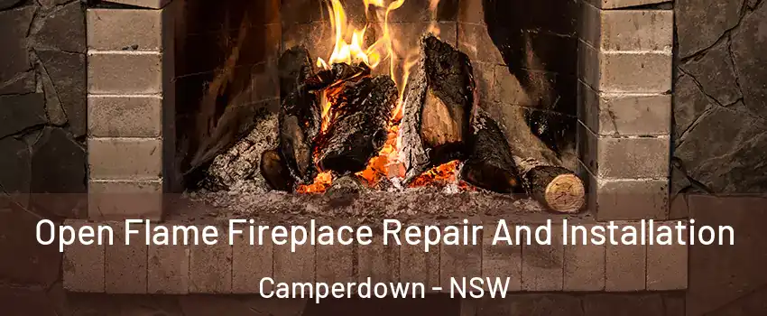 Open Flame Fireplace Repair And Installation Camperdown - NSW