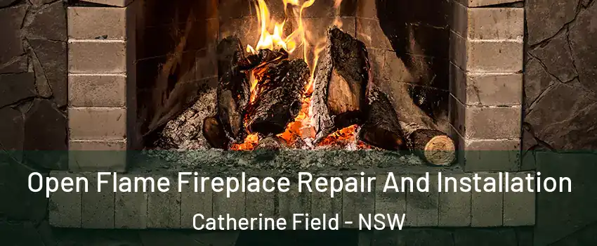 Open Flame Fireplace Repair And Installation Catherine Field - NSW