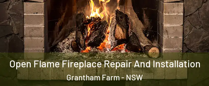Open Flame Fireplace Repair And Installation Grantham Farm - NSW