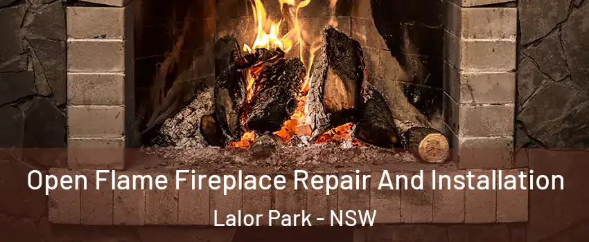 Open Flame Fireplace Repair And Installation Lalor Park - NSW