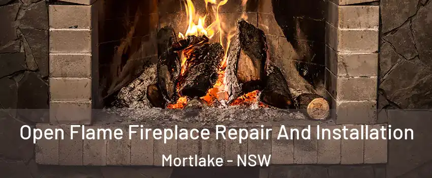 Open Flame Fireplace Repair And Installation Mortlake - NSW
