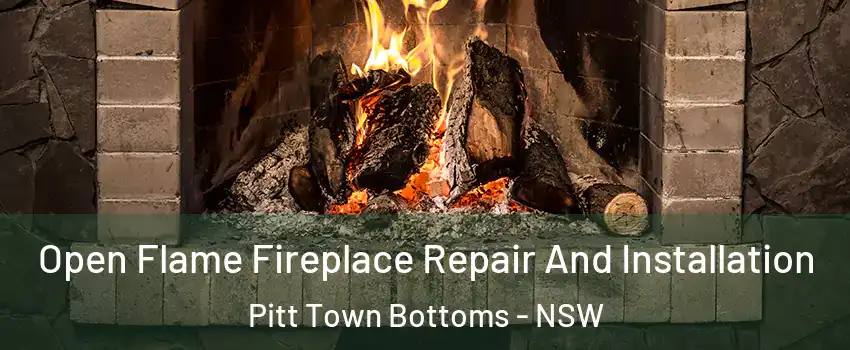 Open Flame Fireplace Repair And Installation Pitt Town Bottoms - NSW