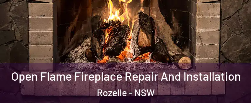 Open Flame Fireplace Repair And Installation Rozelle - NSW