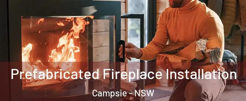 Prefabricated Fireplace Installation Campsie - NSW