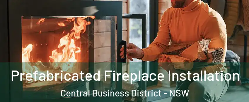 Prefabricated Fireplace Installation Central Business District - NSW