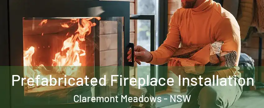 Prefabricated Fireplace Installation Claremont Meadows - NSW