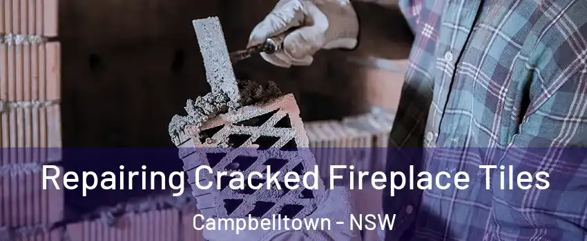 Repairing Cracked Fireplace Tiles Campbelltown - NSW