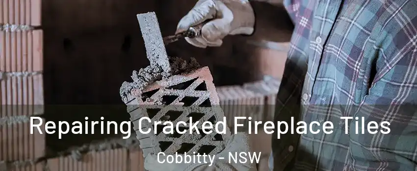 Repairing Cracked Fireplace Tiles Cobbitty - NSW