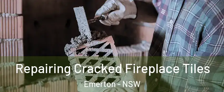 Repairing Cracked Fireplace Tiles Emerton - NSW