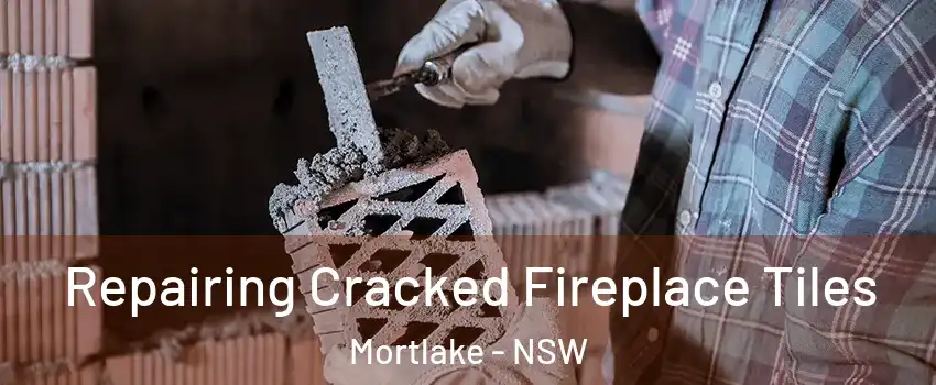 Repairing Cracked Fireplace Tiles Mortlake - NSW