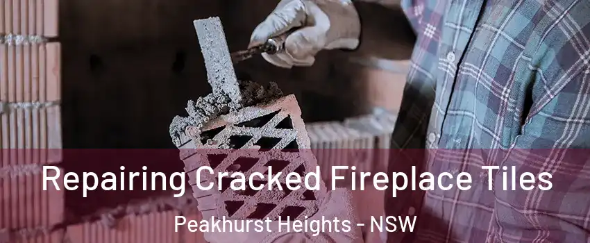 Repairing Cracked Fireplace Tiles Peakhurst Heights - NSW