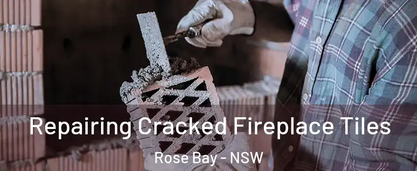 Repairing Cracked Fireplace Tiles Rose Bay - NSW