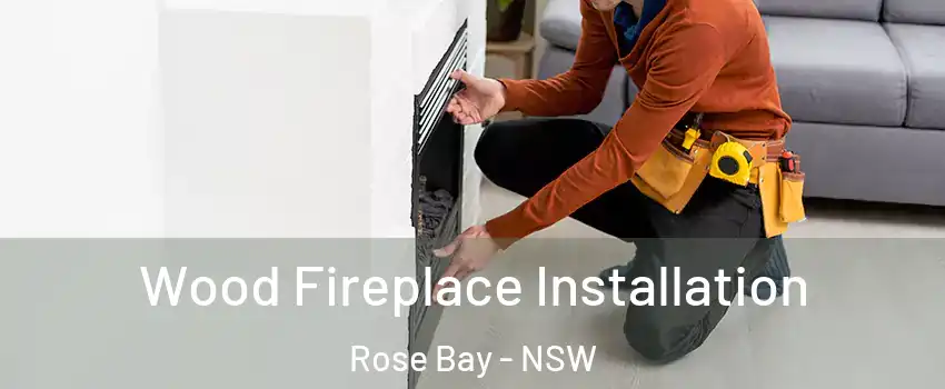 Wood Fireplace Installation Rose Bay - NSW